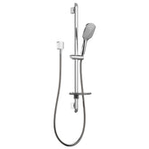 QUE II Single Spray Slide Shower Chrome,Black